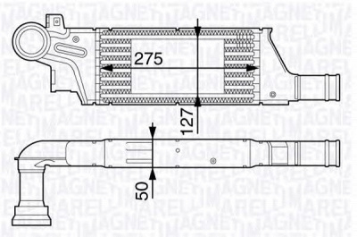 MAGNETI MARELLI 351319201880 -  Интеркулер
